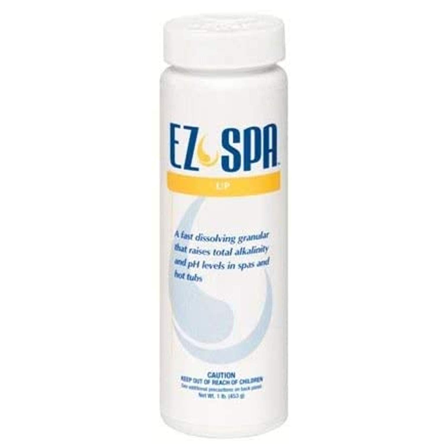 EZ Spa API Up granules raise pH for balanced hot tub water and clearer baths.