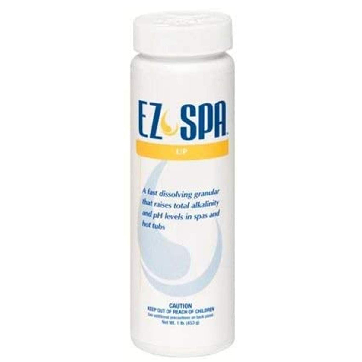 EZ Spa API Up granules raise pH for balanced hot tub water and clearer baths.