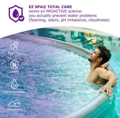 EZ Spa water clarity boost with clarifier and conditioner