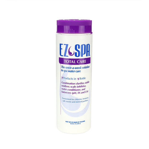 EZ Spa Total Care bottle for weekly hot tub water balance and simple maintenance