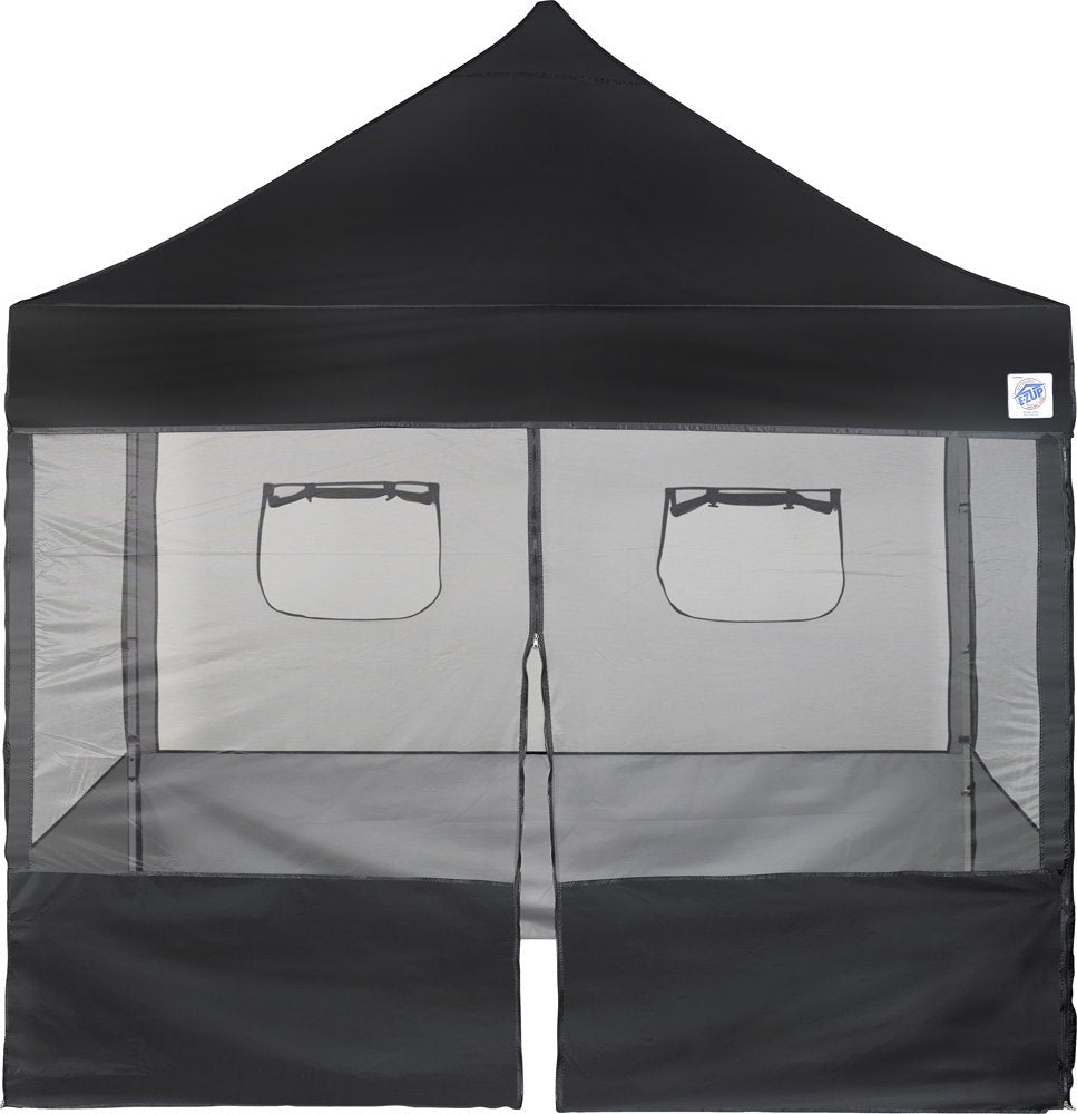 E-Z UP compatible shelters work with a range of straight-leg canopies.