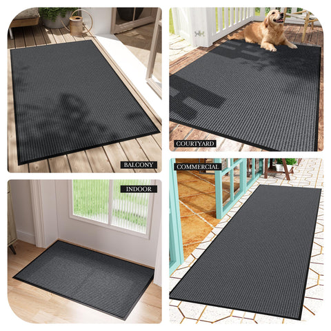 Easy-to-clean EZ2LIVE mat resists dirt and moisture buildup.
