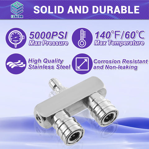 EZALOR 15-degree nozzle offers balanced power and coverage.
