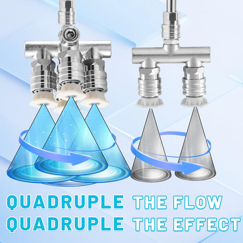EZALOR 25-degree nozzle for wider area cleaning