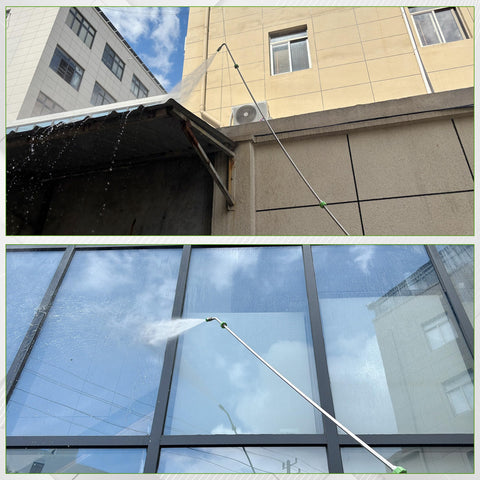 EZALOR curved rods 30 90 120 degrees reach gutters and corners