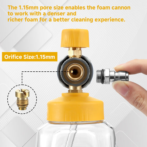 EZALOR ergonomic handle designed to reduce fatigue during long cleaning sessions.