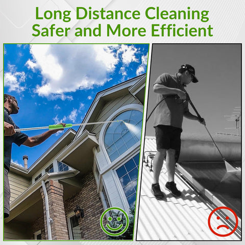 EZALOR EVA non-slip grip ensures comfort and control during cleaning