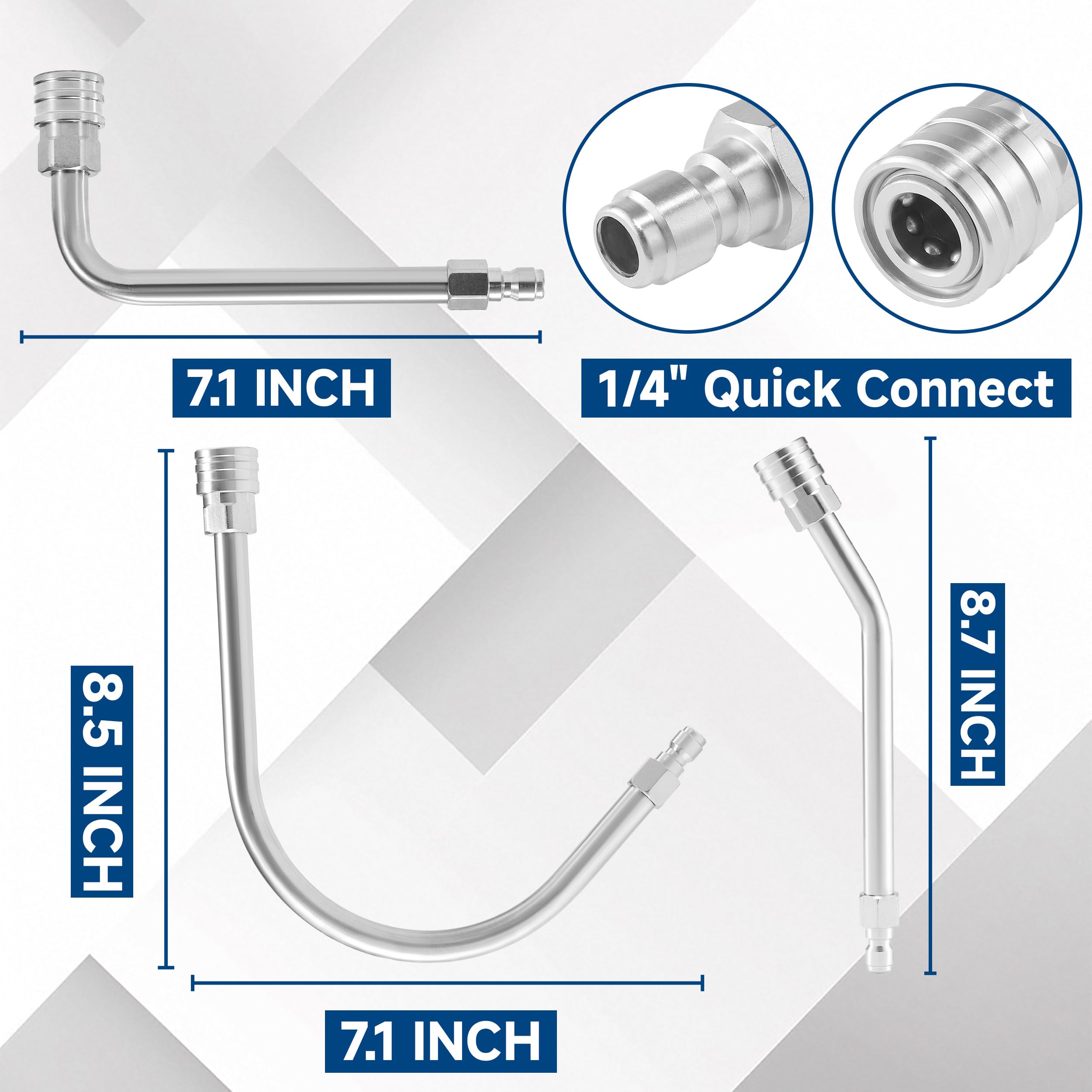 EZALOR extension wand 120-degree widens cleaning reach for gutters and rooflines