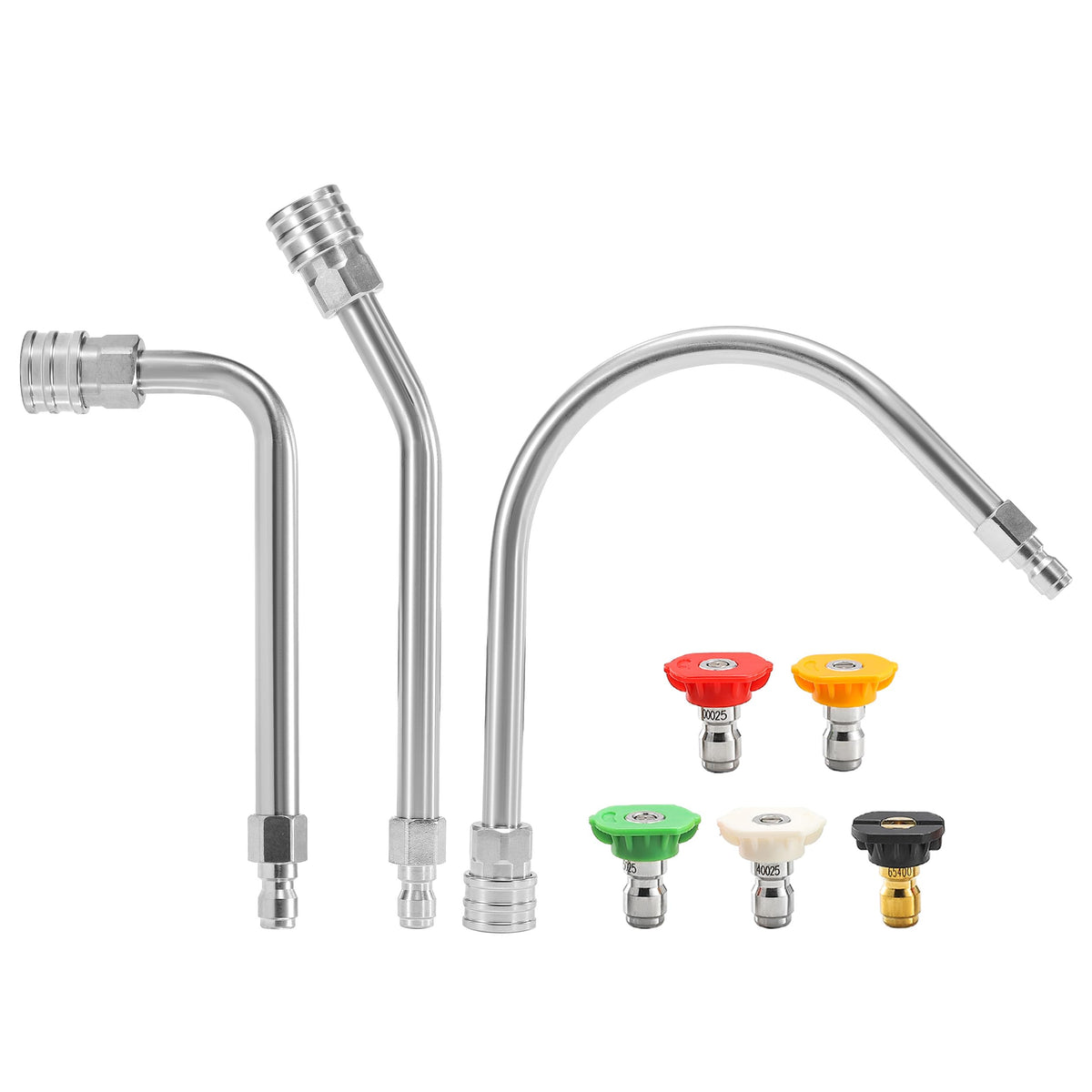 EZALOR extension wand 30-degree for precise gutter cleaning from the ground