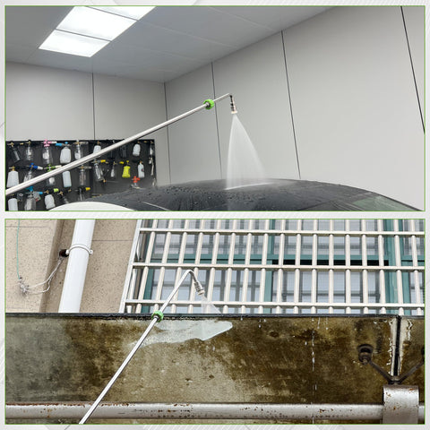 EZALOR extension wand in stainless steel for durable long lasting cleaning