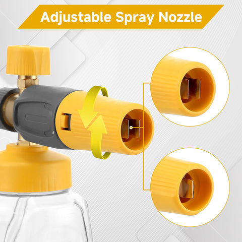 EZALOR five-nozzle set enabling versatile cleaning modes for various tasks.