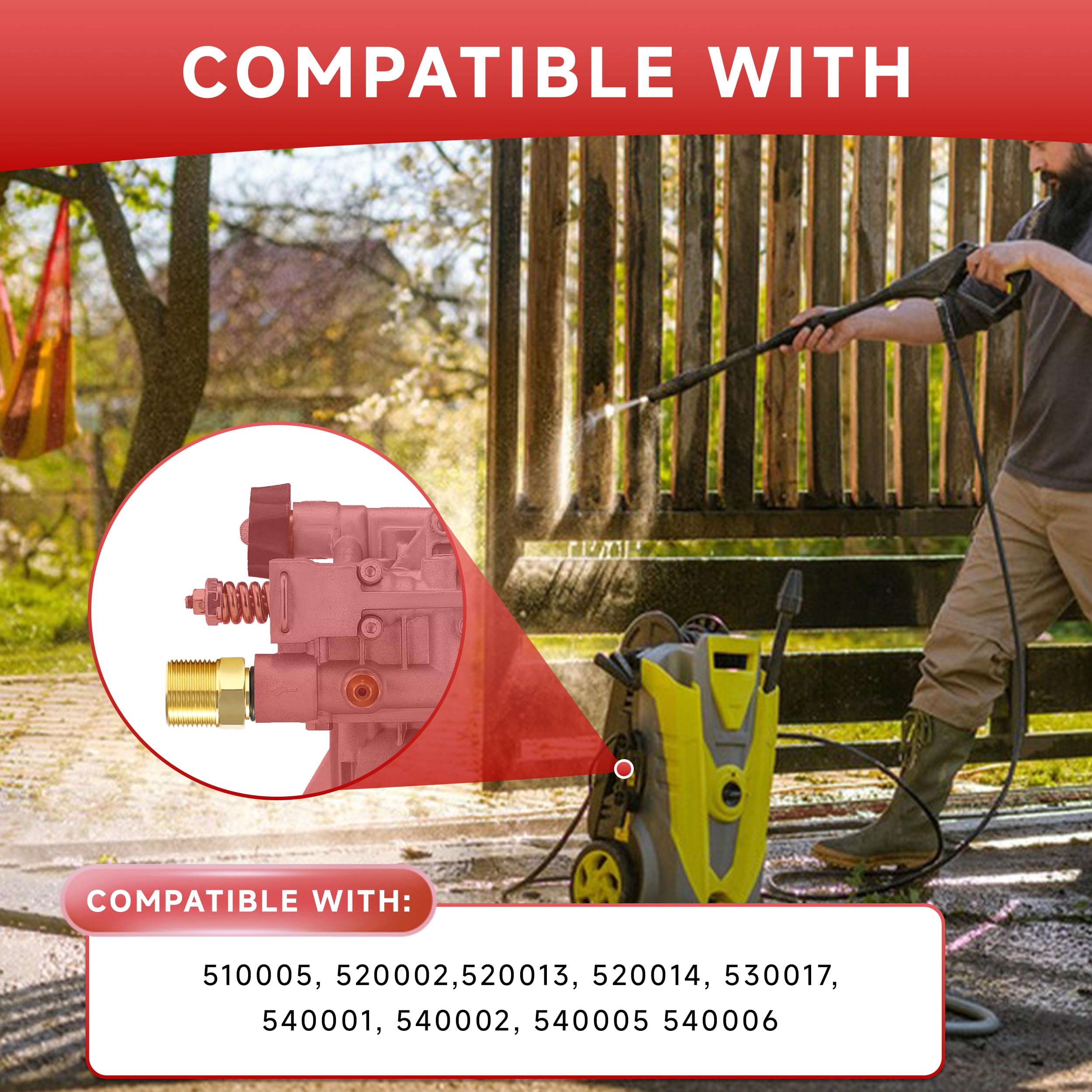 EZALOR preinstalled O-rings ensure tight, leak-free connections.