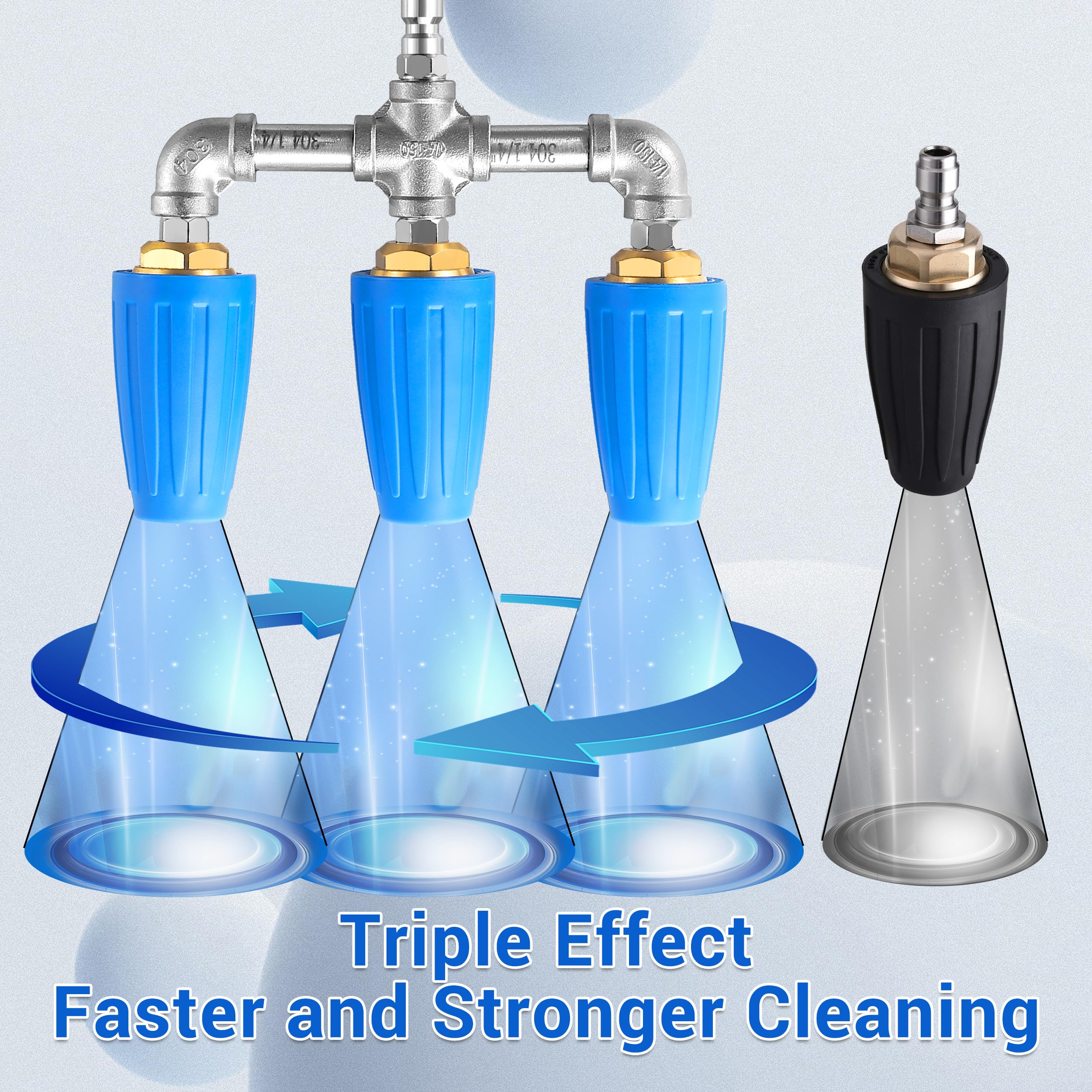 EZALOR pressure washer accessory for quick, effective maintenance