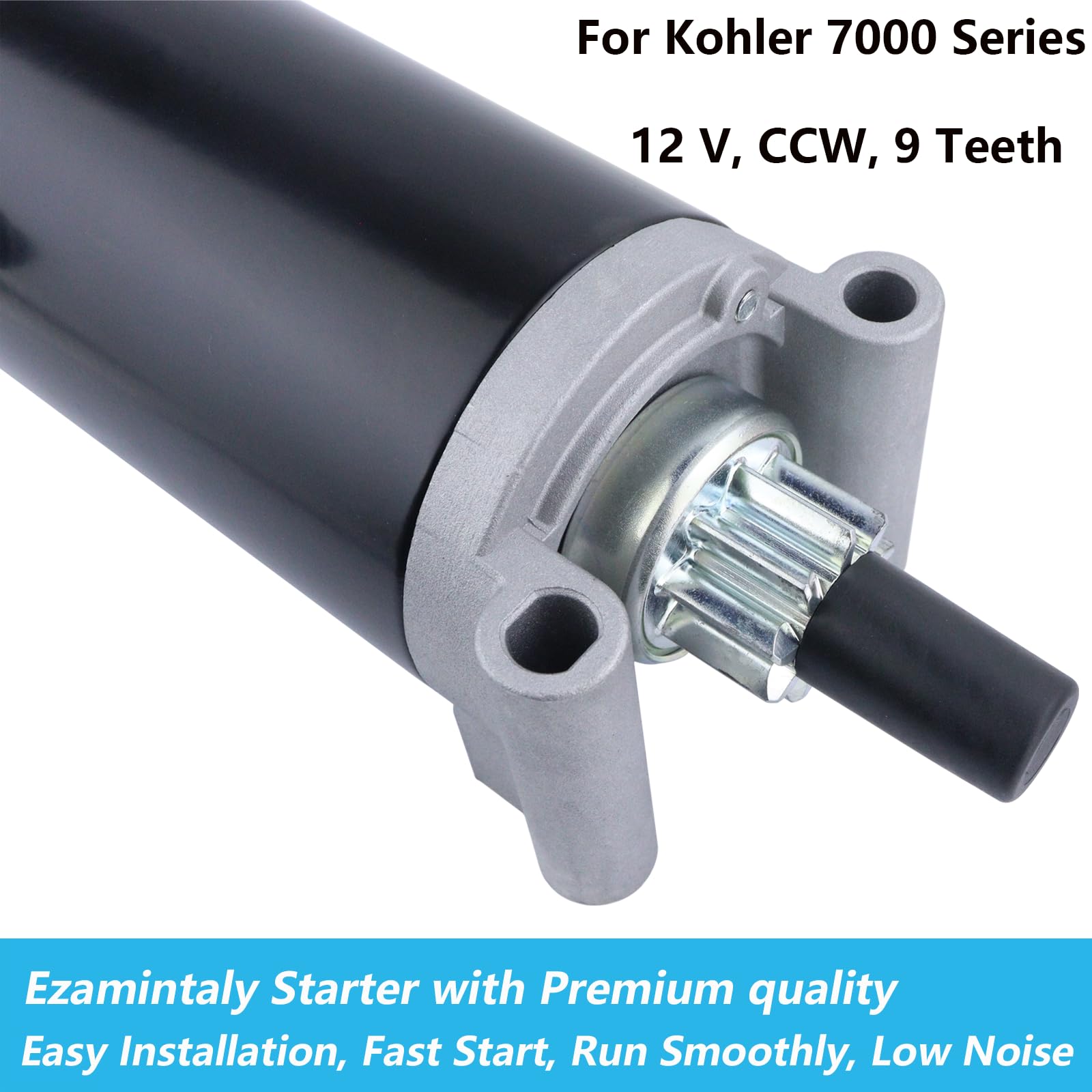 Ezamintaly starter showing Kohler 7000-series fitment for easy installation.