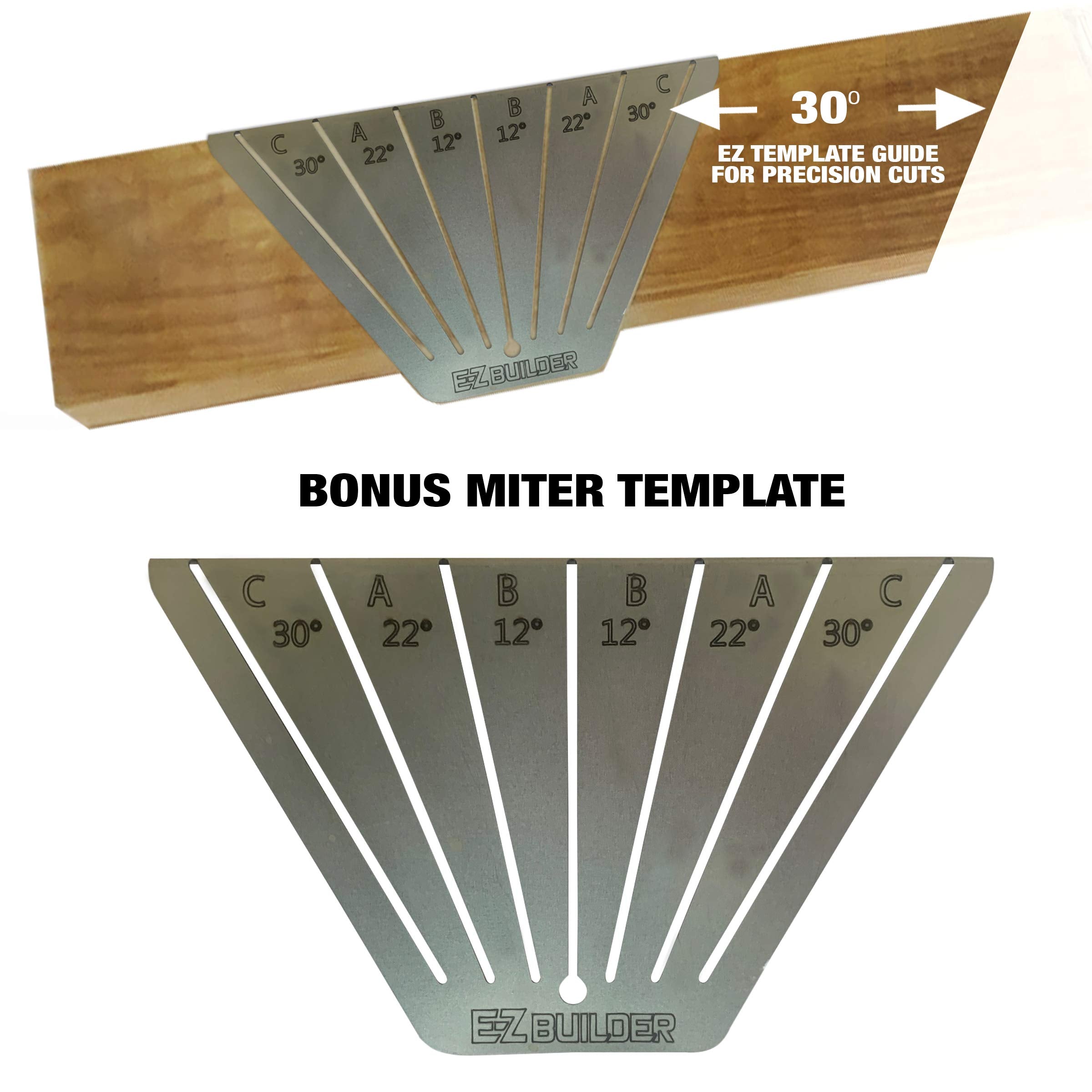 EZBUILDER kit contents organized for faster framing