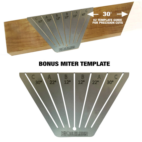 EZBUILDER kit contents organized for faster framing