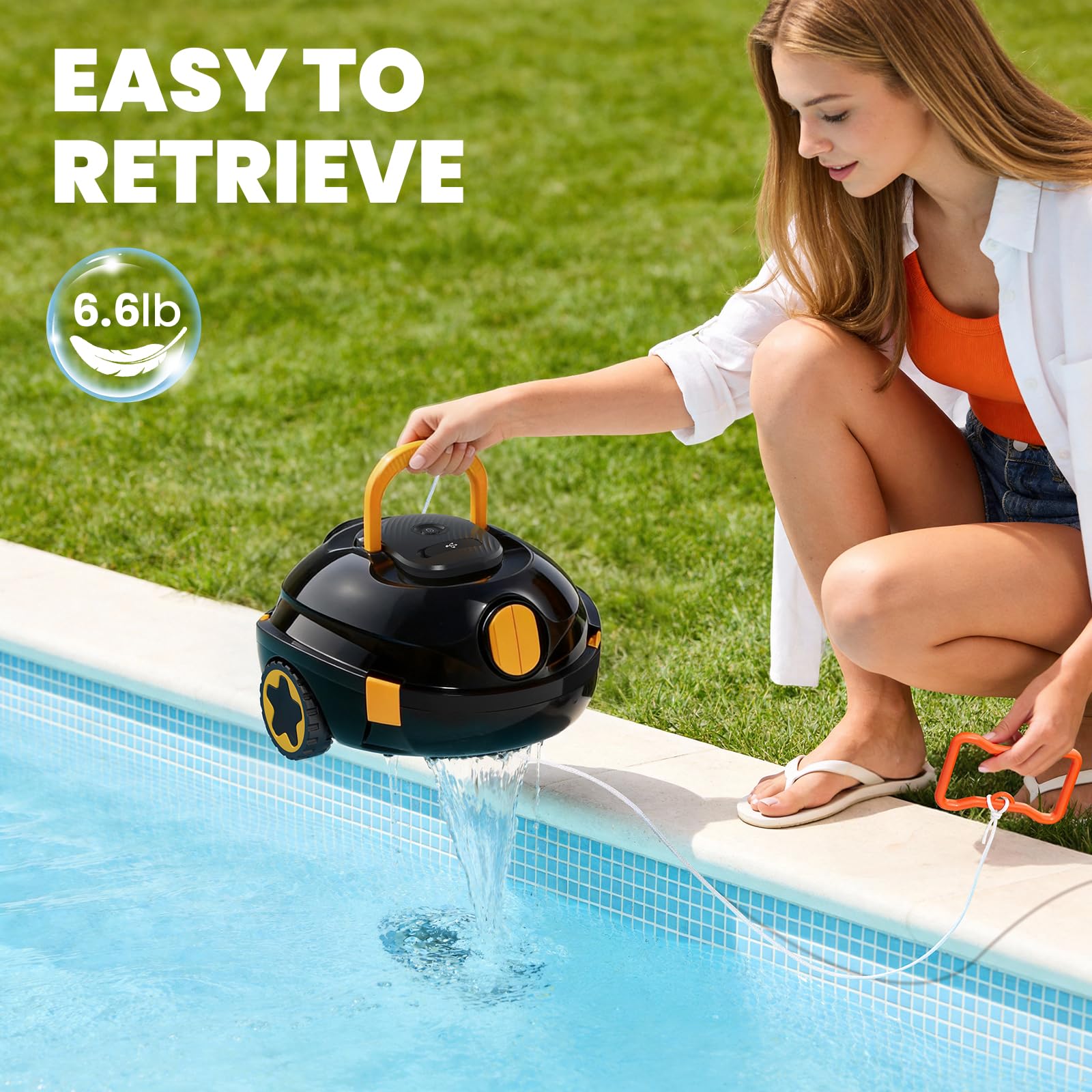 EZIOOV Y20 smart navigation reduces missed spots during cleaning