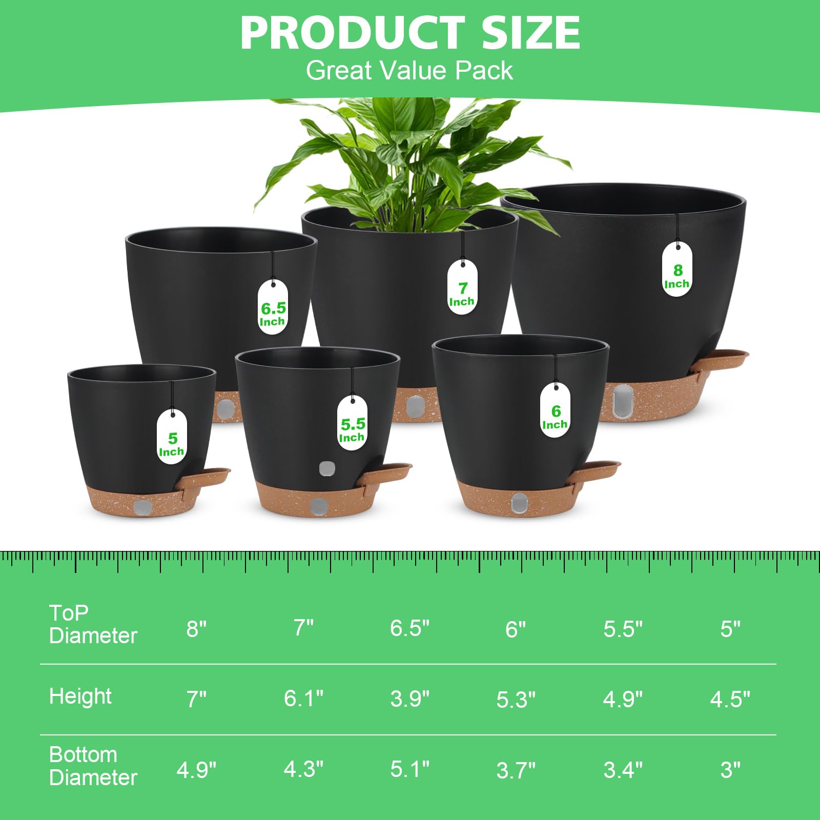 Ezmixcoop pot showing drainage holes to improve soil aeration and root health.