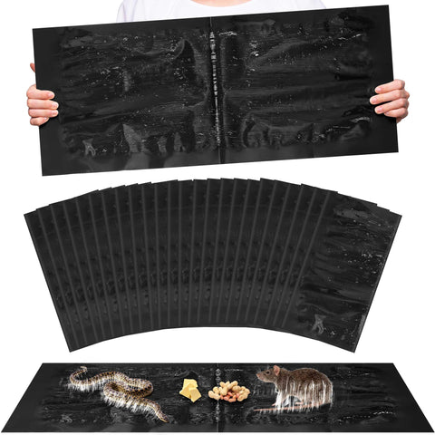 Ezoon 24 pack sticky glue traps large sheet for efficient indoor pest control