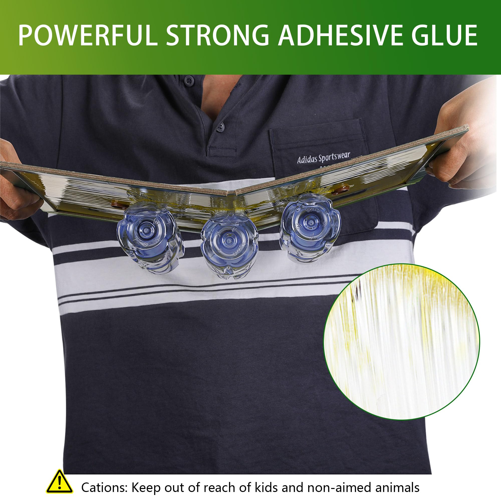 Ezoon foldable snake trap shapes fit corners and tight spaces.