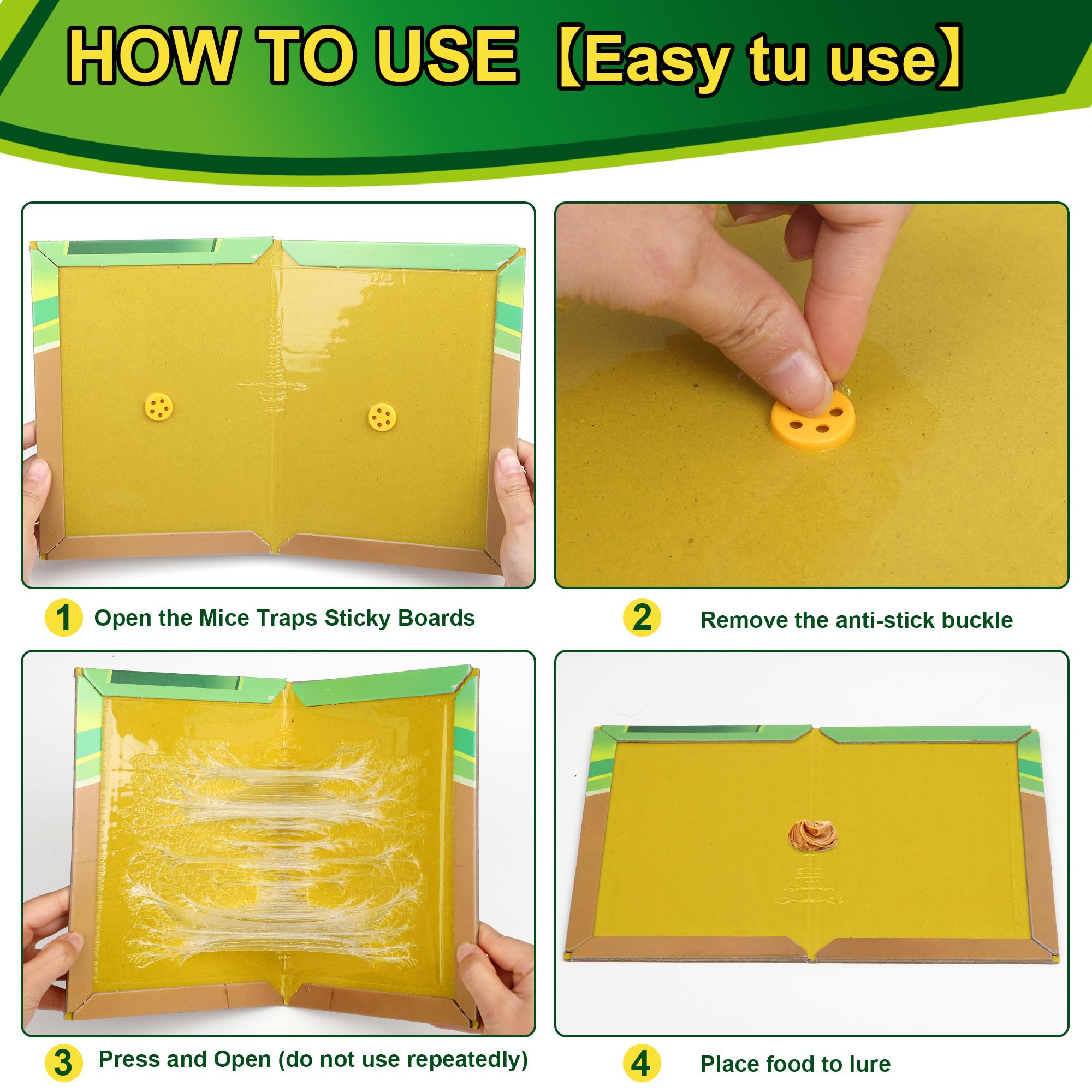 Ezoon green traps pack packaged for discreet home use.