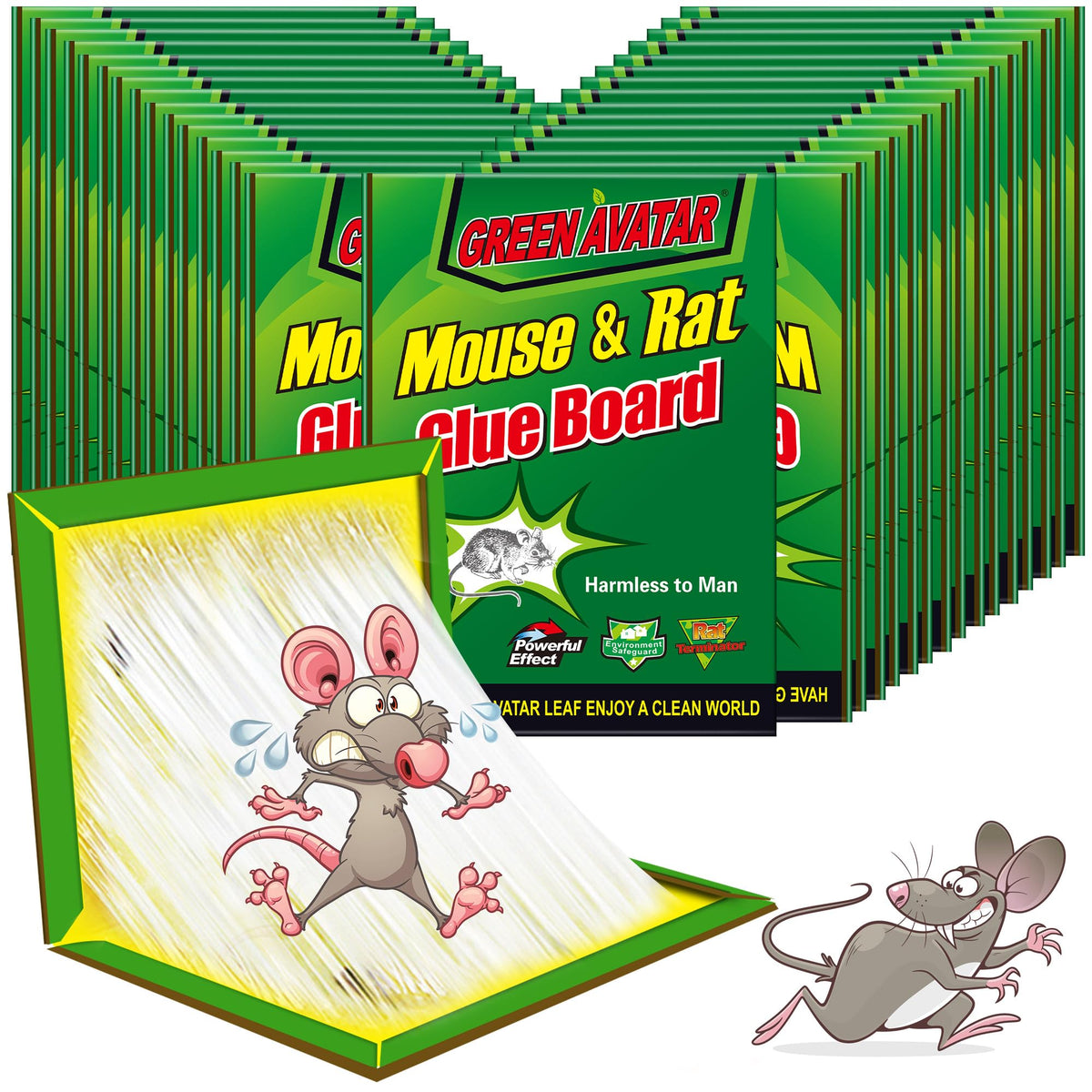 Ezoon large glue trap with enhanced adhesive for reliable capture.