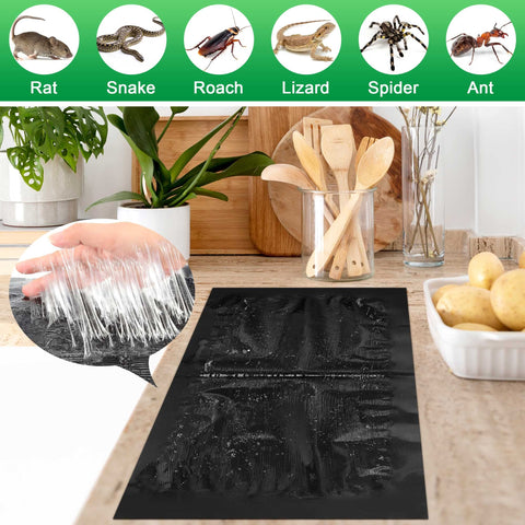 Ezoon large 26x11 inch glue pad ready for garage or outdoor use