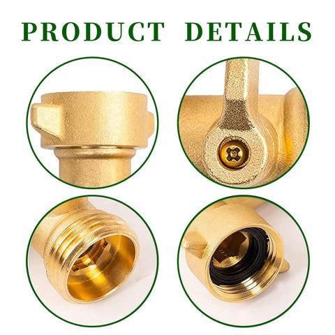 EZtar tight-space hose connection showing compact fit and quick setup.