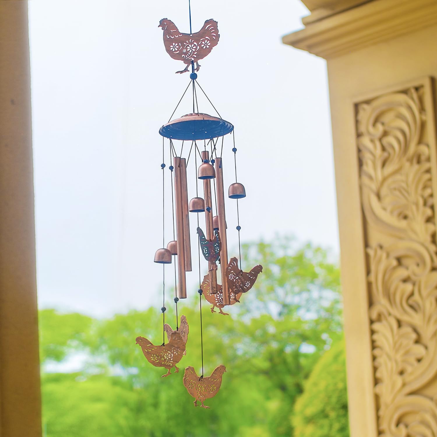 EZTZEN gift-ready wind chimes ideal for birthdays or holidays.