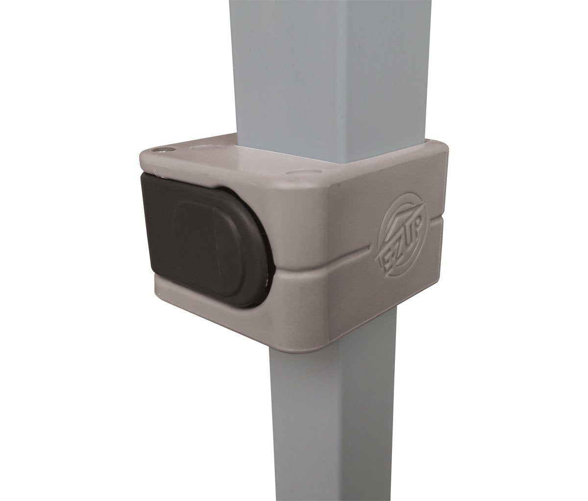 Adjustable legs on the Ambassador canopy for varied heights