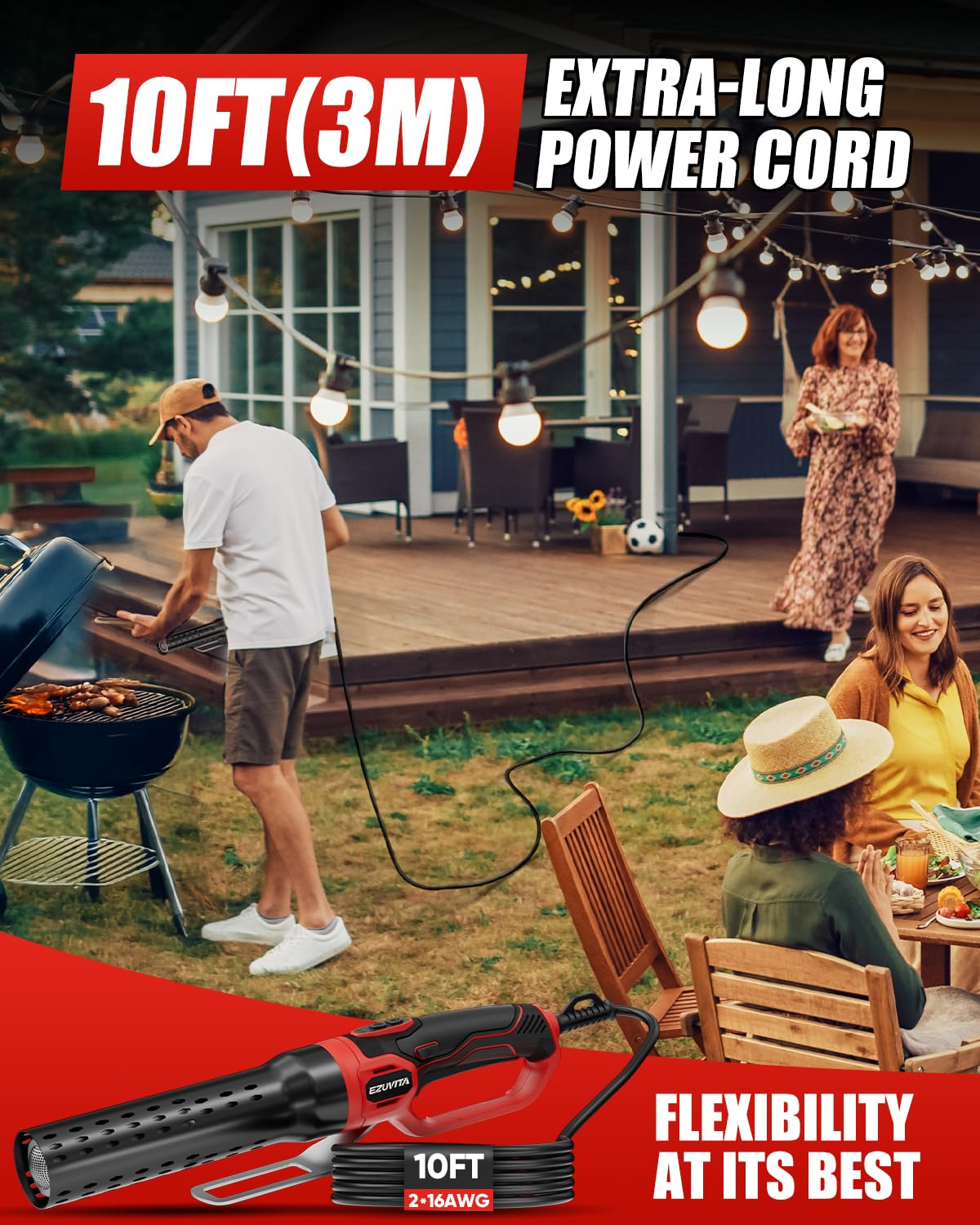 EZUVITA no lighter fluid for cleaner grilling outcomes