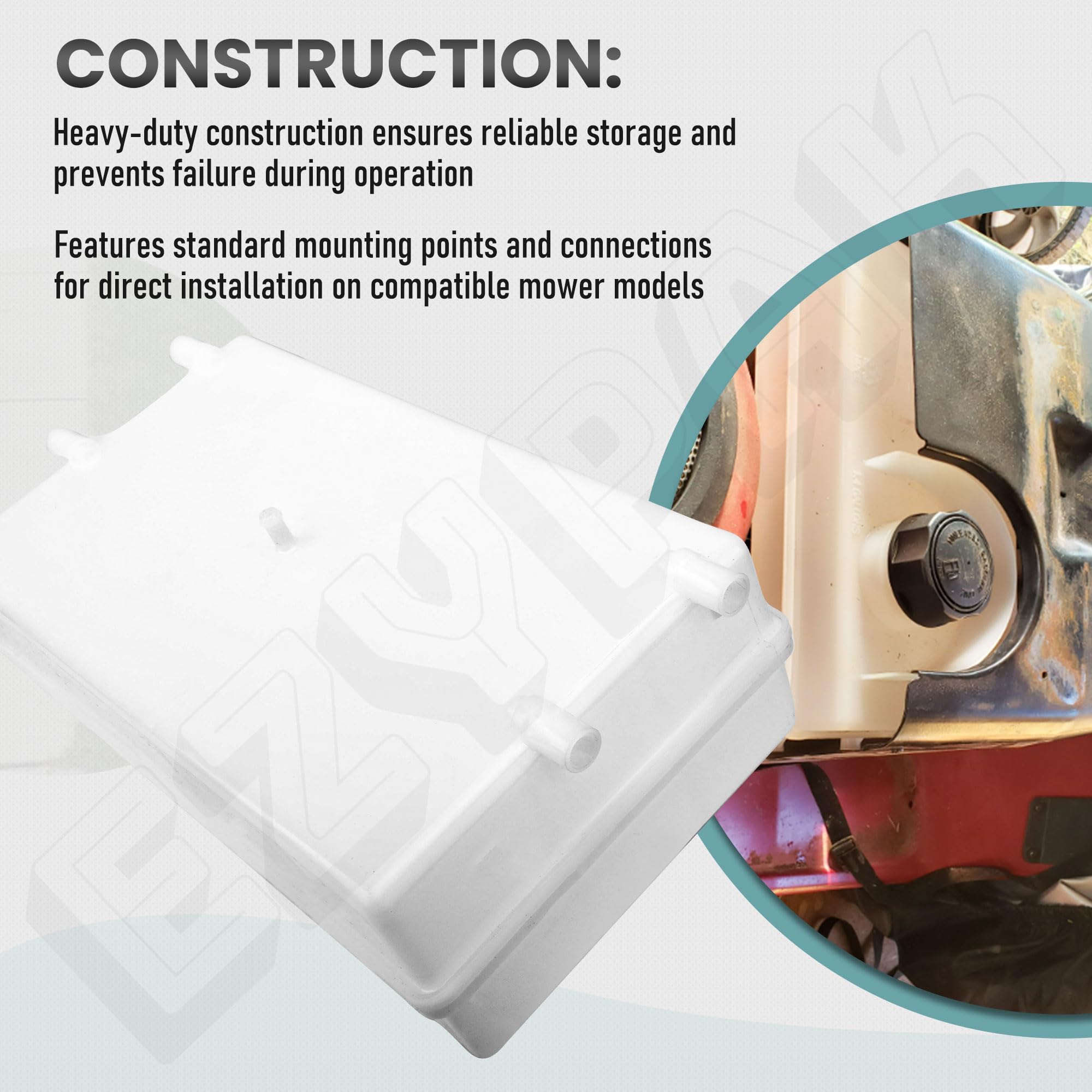 EZYPak 7601092MA full-kit view includes tank and cap components