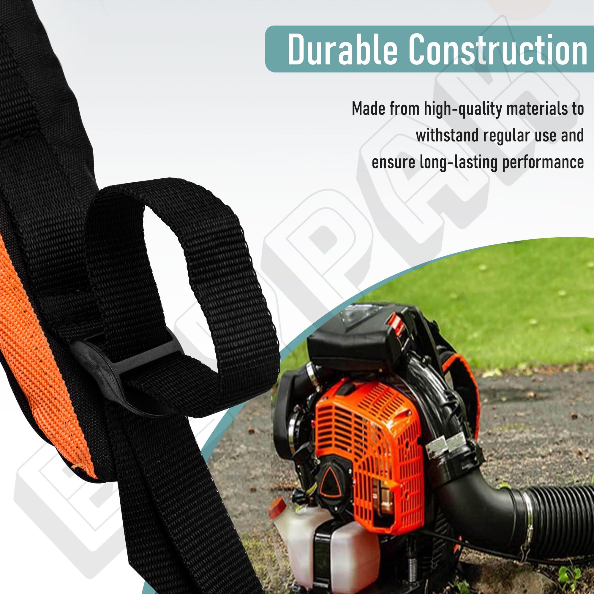 Adjustable length lets you customize fit for comfortable use.