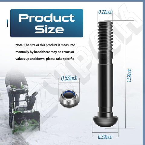 EZYPak ASP2400D lock nuts included for quick replacement.