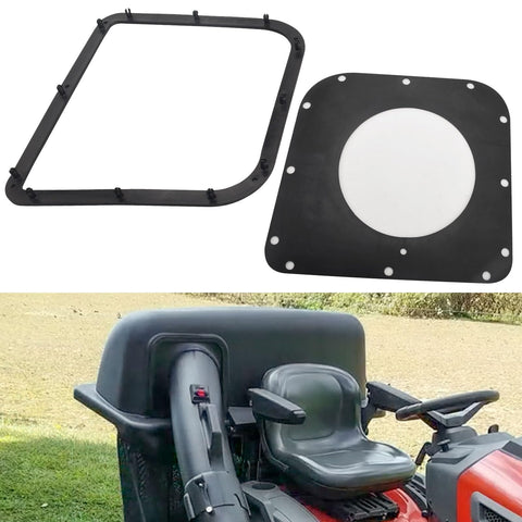 EZYPAK bagger top seal for a tight, efficient grass catchers clip-on fit.