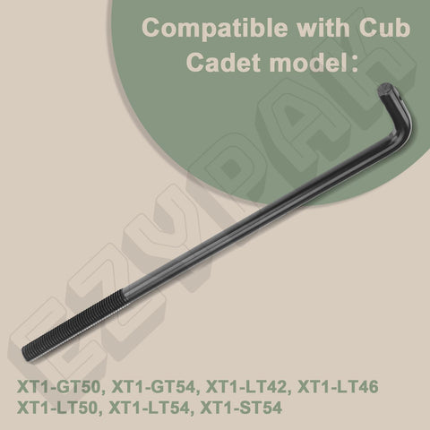 EZYPak Craftsman and MTD compatibility lift rod for versatile lawn care.