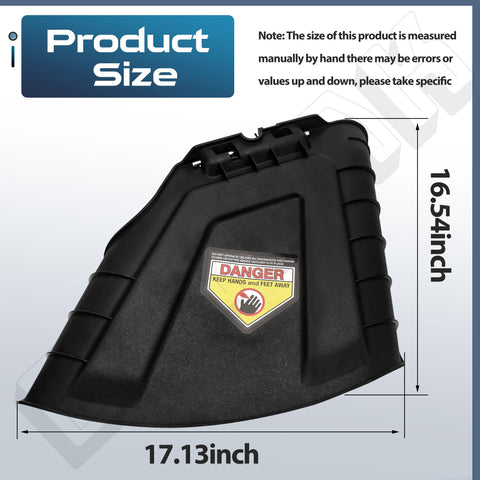 EZYPak deflector chute closeup highlights durable construction for long lasting use.