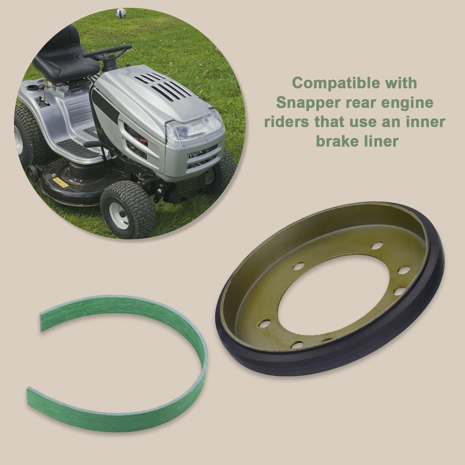 Durable disc and liner components designed for cold-weather use