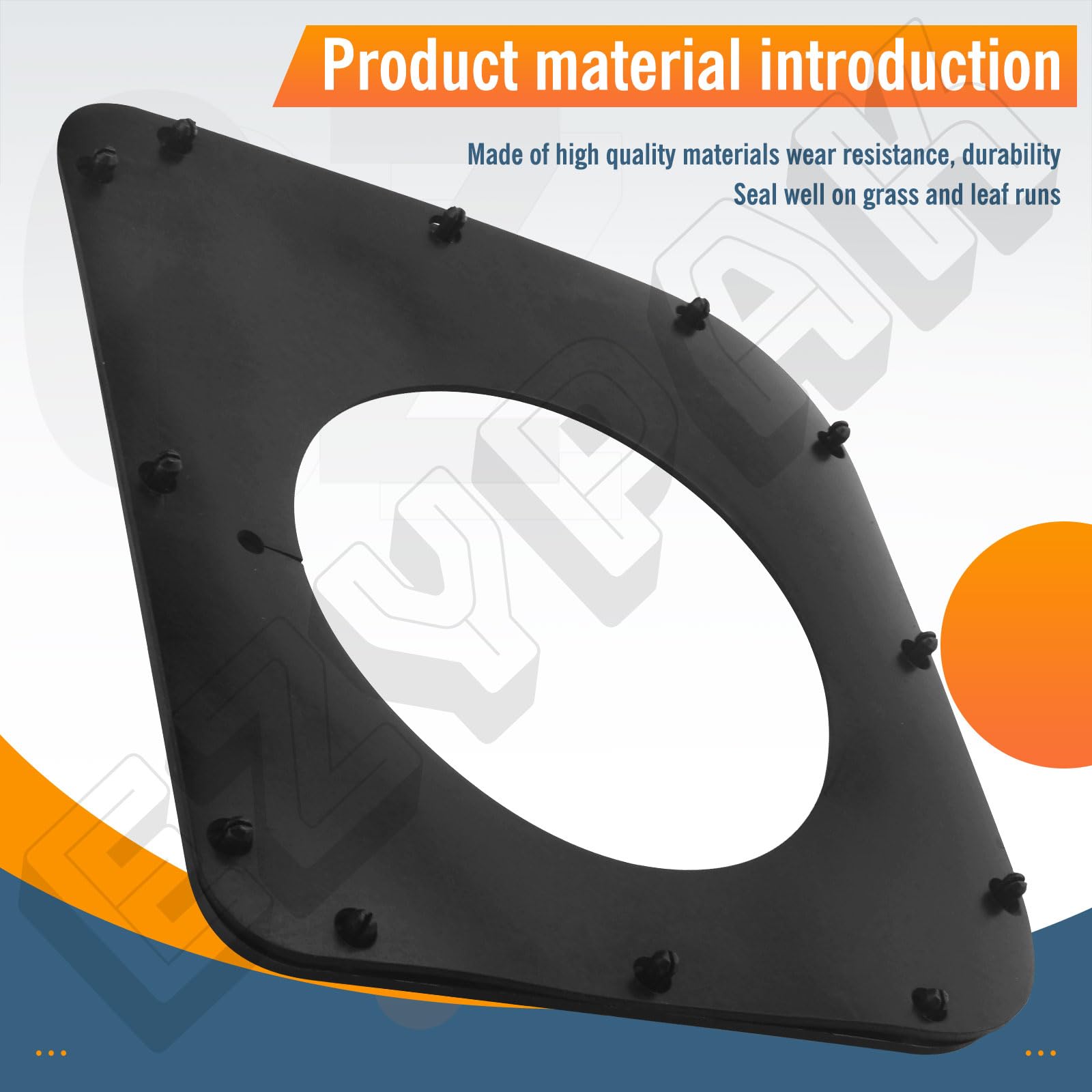 Durable seal material from EZYPAK designed for long service life.
