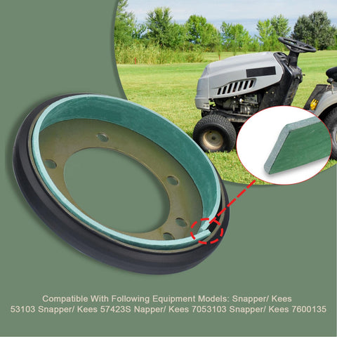 Rear engine rider compatibility features for inner brake liner integration