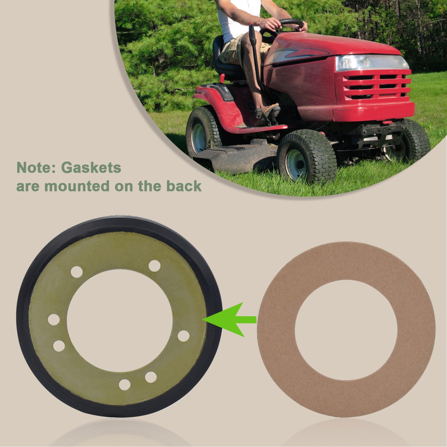 Compatibility label highlights model range including Ariens and Sn-apper units