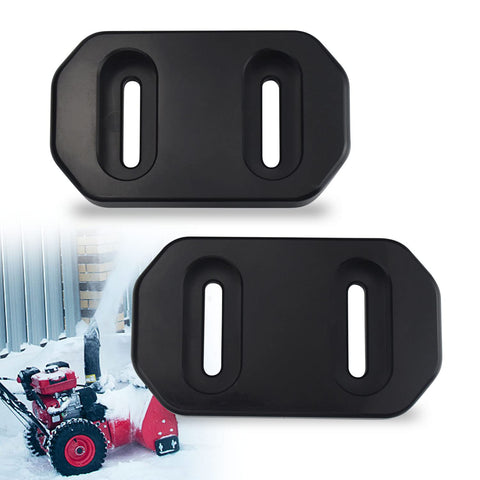 EZYPak snowblower skid shoe assembly shows durable composite construction for longevity