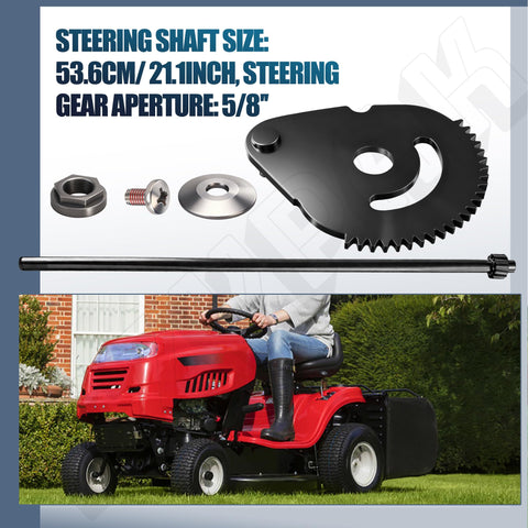 EZYPak steering shaft length 21.1 inches enables proper mounting
