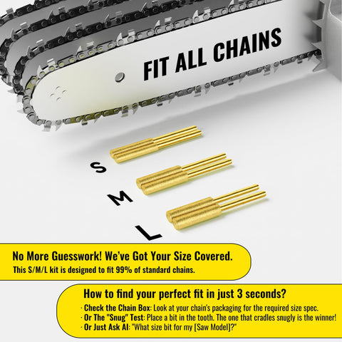 EzzDoo sharp chain demonstrating safer cutting performance