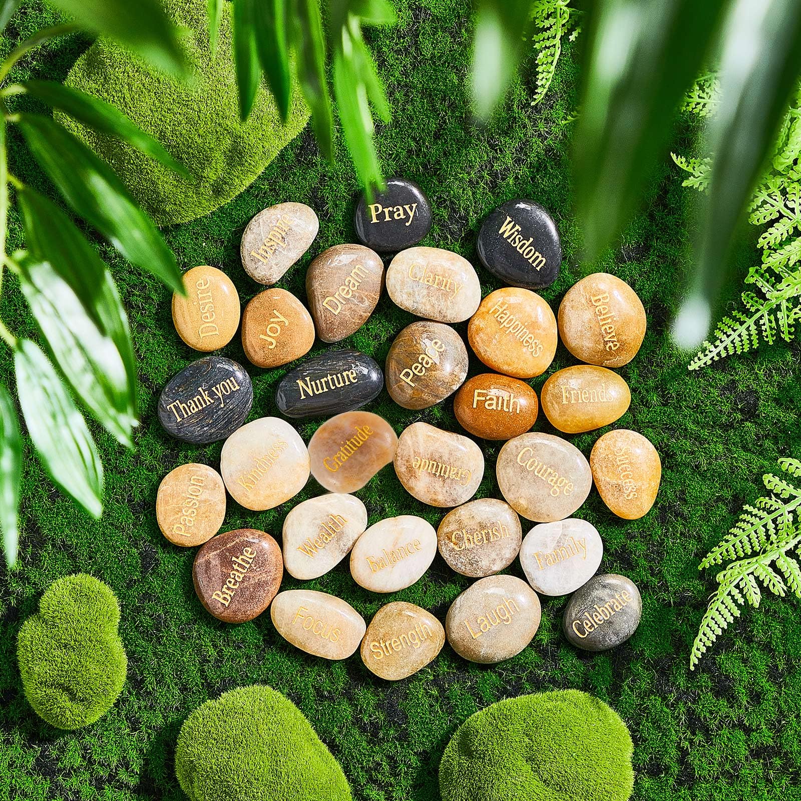 Fabbay pocket-size engraved stones easy to carry and share