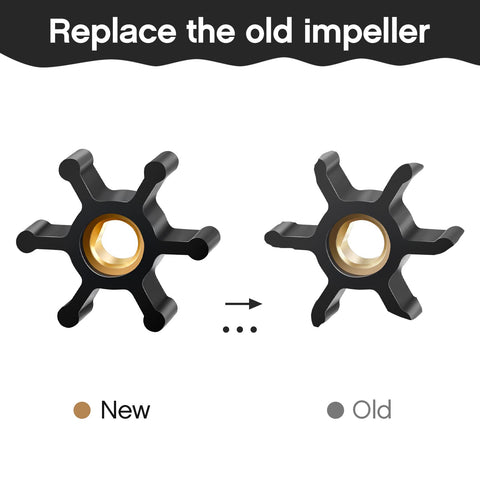 Fabbay rubber impeller featuring durable construction for long-term use.