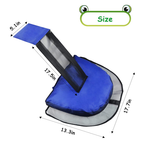 Durable PVC and mesh construction designed for repeated outdoor use