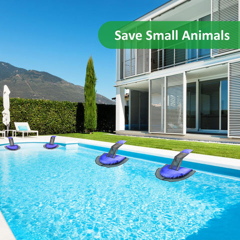 Fabflame two-pack ramps deployed in a backyard pool environment