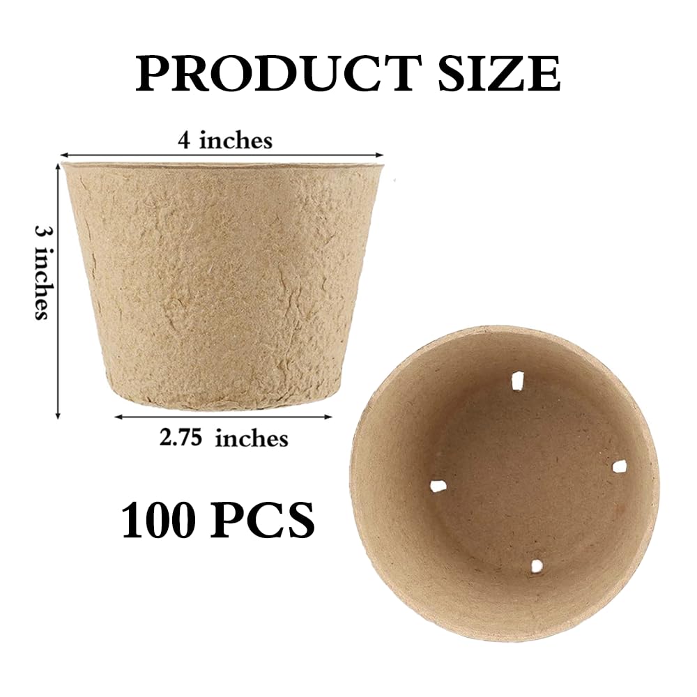 Fabiacci biodegradable seed pot ideal for eco-friendly gardening in greenhouse settings.