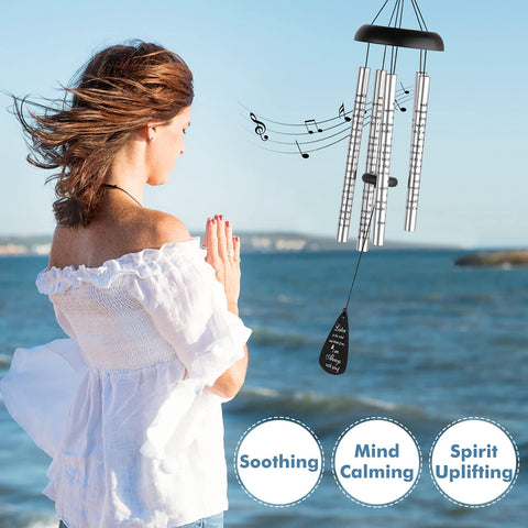 Fabuday wind chimes gift box ready for bereavement support.